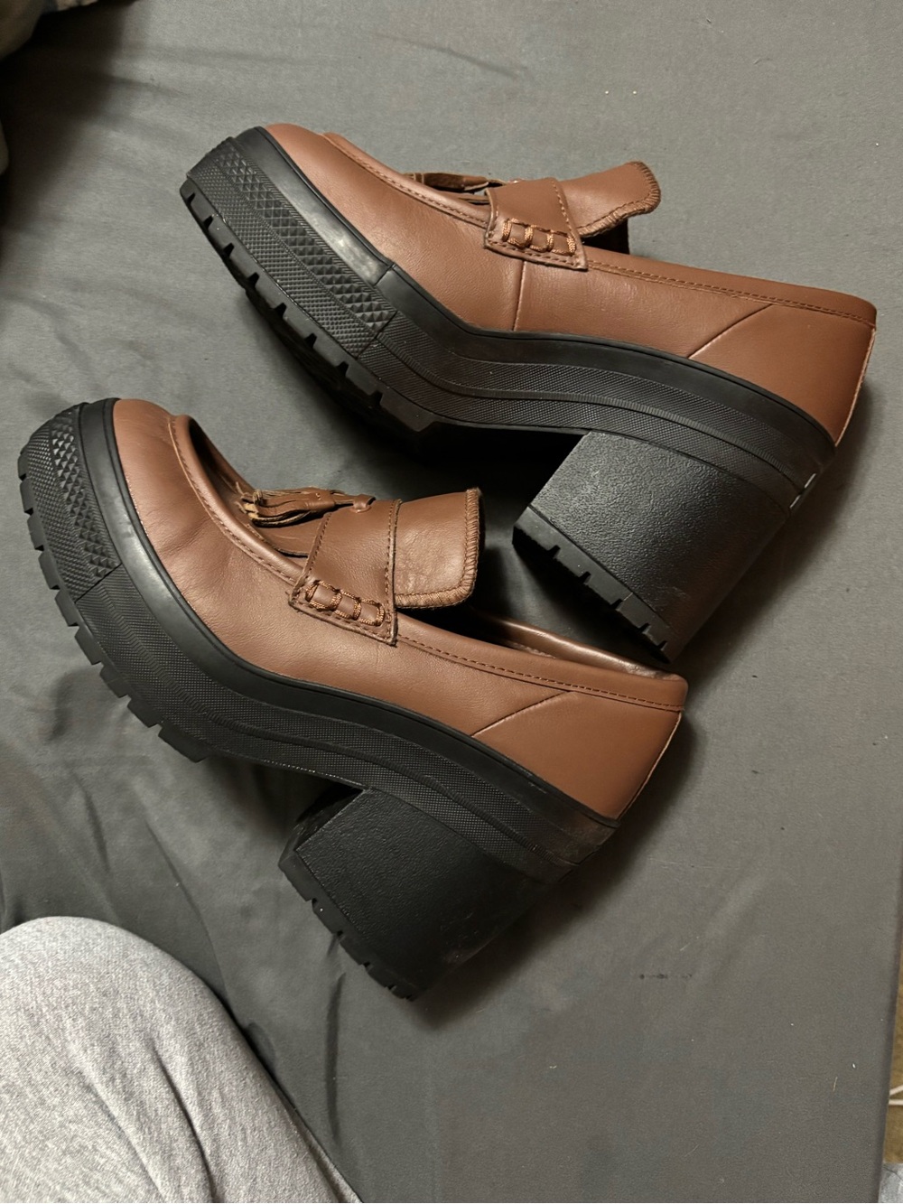 Coverse 70 de Luxe heel Loafer platform